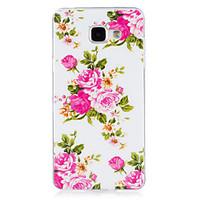 For Samsung Galaxy A3(2016) Cover Case Glow in The Dark IMD Pattern Case Back Flower Soft TPU for Samsung A5(2016)