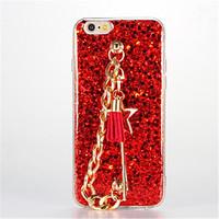 for diy red rope tassel bracelet case back cover case glitter shine so ...