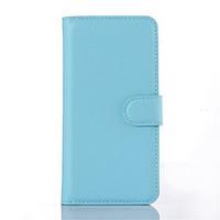 For iPhone 5 Case Card Holder / Wallet / with Stand / Flip Case Full Body Case Solid Color Hard PU Leather iPhone SE/5s/5