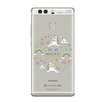 for huawei p10 p10 plustransparent pattern case back cover case animal ...