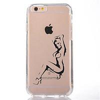 For iPhone 7 Sexy Lady TPU Soft Ultra-thin Back Cover Case Cover For Apple iPhone 7 PLUS 6s 6 Plus SE 5s 5 5C