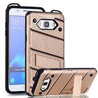 For Samsung Galaxy J7 J5 Prime Case Cover The with Stand Plastic with TPU Frame for J7 J5 (2016) On7 On5 (2016) J2 Prime