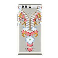 for huawei p10 p10 plus transparent pattern case back cover case flowe ...