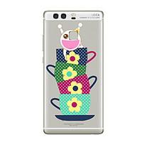 for huawei p10 p10 plustransparent pattern case back cover case cartoo ...