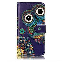 For Huawei P10 Lite P8 Lite (2017) PU Leather Material Owl Pattern Relief Phone Case P10 Plus P10 P9 Lite P8 Lite