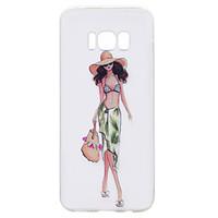 For Samsung Galaxy S8 Plus S8 Phone Case Bikini Girl Pattern Soft TPU Material Phone Case