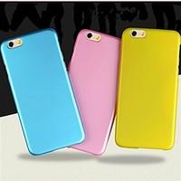 For iPhone 6 Case / iPhone 6 Plus Case Frosted Case Back Cover Case Solid Color Hard PC iPhone 6s Plus/6 Plus / iPhone 6s/6