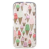 For Motorola Moto G4 Play G4 Plus Case Cover Ice Cream Pattern Painted High Penetration TPU Material IMD Process Soft Case Phone Case
