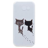 For Samsung Galaxy A3(2017) A5(2017) Cat Pattern Soft TPU Material Phone Case