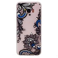 For Samsung Galaxy S8 Plus S8 Flower Pattern TPU Material Rhinestone Glow in the Dark Soft Phone Case for S7 Edge S7