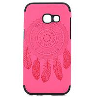 For Samsung Galaxy A3 A5(2017) Embossed Pattern Case Back Cover Case Dream Catcher Soft TPU A7(2017)