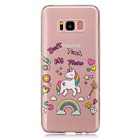 For Samsung Galaxy S8 Plus S8 Unicorn Pattern Case Back Cover Case Soft TPU for Samsung Galaxy S5 Mini S4 Mini