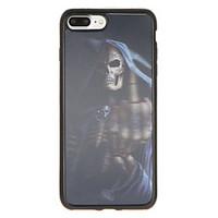 For Pattern Case Back Cover Case Skull Soft TPU for Apple iPhone 7 Plus iPhone 7 iPhone 6s Plus iPhone 6 Plus iPhone 6s iPhone 6