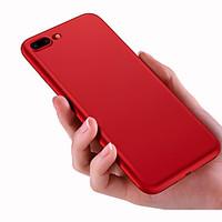 For iPhone 7 Plus 7 6 Plus 6S iPhone 5 5S SE Luxury Ultra-thin Scrub Case Back Cover Case Solid Color Soft Silicone
