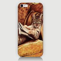 For iPhone 6 Case / iPhone 6 Plus Case Pattern Case Back Cover Case Cat Hard PC iPhone 6s Plus/6 Plus / iPhone 6s/6