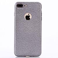 For iPhone 7 Plus 7 6s Plus 6 Plus 6S 6 TPU Material Electroplating Silk Pattern Phone Case