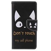 For Card Holder / Wallet / with Stand Case Full Body Case Cat Hard PU Leather for SonySony Xperia X Performance / Sony Xperia XA / Sony