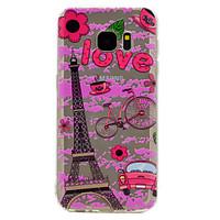 for samsung galaxy s8 plus s7 eiffel tower pattern soft tpu material p ...