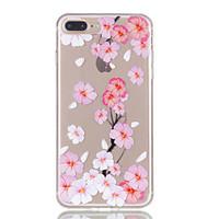 For iPhone 7Plus 7 TPU Material Butterfly Flowers Pattern Relief Phone Case 6s Plus 6Plus 6S 6 SE 5s 5