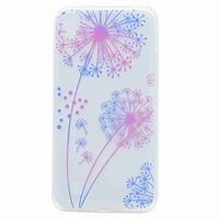 for lg k10 k8 case cover transparent pattern back cover case dandelion ...