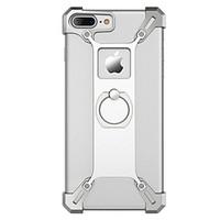 For Case Cover Shockproof Ring Holder Back Cover Case Solid Color Hard Metal for AppleiPhone 7 Plus iPhone 7 iPhone 6s Plus iPhone 6 Plus