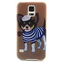 For Samsung Galaxy Case Pattern Case Back Cover Case Dog TPU Samsung S6 edge / S6 / S5 Mini / S5 / S4 Mini / S4 / S3 Mini / S3