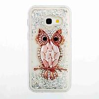 For Samsung Galaxy A3(2017) A5(2017) Flowing Liquid Pattern Case Back Cover Case Owl Soft TPU for A5(2016) A3(2016)