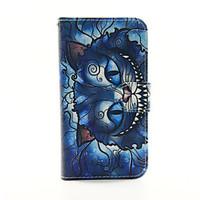 For Samsung Galaxy Case Wallet / Card Holder / with Stand / Flip Case Full Body Case Cat PU Leather SamsungS6 edge plus / S6 edge / S6 /