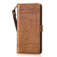 for Samsung Galaxy S8 S7 edge Card Holder Wallet Case Full Body Case Flower Hard PU Leather for Samsung Galaxy S7 S5