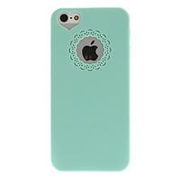 for iphone 5 case embossed case back cover case solid color hard pc ip ...