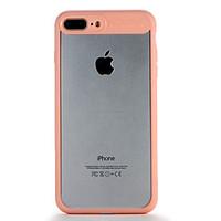 For Apple iPhone7 7 Plus Case Cover Transparent Back Cover Case Solid Color Hard PC 6s Plus 6 Plus 6s 6