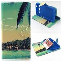 For Samsung Galaxy Case Wallet / Card Holder / with Stand / Flip Case Full Body Case Tree PU Leather SamsungCore Prime / Core Plus / Core