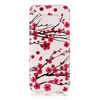 For Samsung Galaxy S8 Plus S8 Case Cover Plum Blossom Pattern Luminous TPU Material IMD Process Soft Case Phone Case S7 S6 (Edge) S7 S6 S5