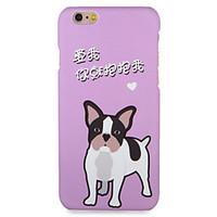 For Apple iPhone 7 7Plus Case Cover Pattern Back Cover Case Dog Word / Phrase Hard PC 6s Plus 6 Plus 6s 6