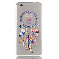 For Huawei P9 Lite P8 Lite (2017) Case Cover Dream Catcher Pattern Relief Dijiao TPU Material High Through The Phone Case P8 Lite