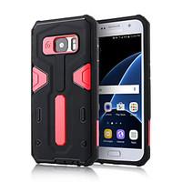 For Samsung Galaxy S7 Edge Shockproof / with Stand Case Back Cover Case Armor PC SamsungS7 edge / S7 / S6 edge plus / S6 edge / S6 / S5 /