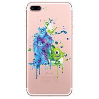 For Apple iPhone 7 7 Plus 6S 6 Plus Case Cover Cartoon Character Pattern TPU Material Phone Case