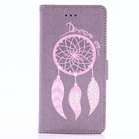 For Apple iPhone 7 7 Plus 6S 6Plus SE 5S 5 Case Cover Wind Chimes Pattern Embossed Flash Powder PU Material Phone Case