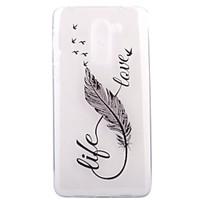 for huawei 6x p8lite2017 case cover feather pattern hd tpu phone shell ...