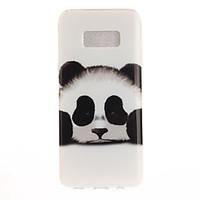 For Samsung Galaxy S8 Plus S8 Case Cover Panda Pattern HD Painted TPU Material IMD Process Phone Case S7 edge S7 S6 edge S6