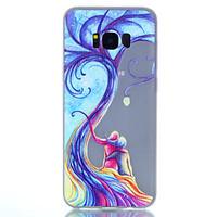 for samsung galaxy s8 s8plus tree pattern relief luminous tpu material ...