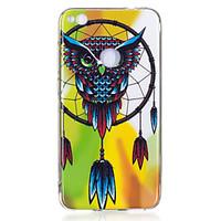 For Huawei P8 Lite(2017) P10 Case Cover Owl Wind Chimes Pattern Luminous TPU Material IMD Process Soft Case Phone Case P10 Lite P9 Lite P8 Lite