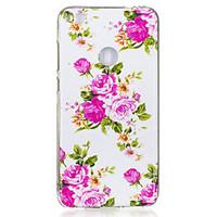 For Huawei P8 Lite(2017) P10 Case Cover Rose Flower Pattern Luminous TPU Material IMD Process Soft Case Phone Case P10 Lite P9 Lite P8 Lite