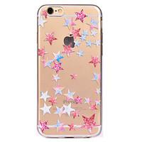 For Five-Pointed Star Pattern Soft TPU Material Phone Case for iPhone 7 Plus 7 6S Plus 6S 6 SE 5