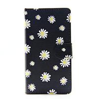 For Huawei Case / P8 Lite Wallet / Card Holder / with Stand Case Full Body Case Flower Hard PU Leather Huawei Huawei P8 Lite / Huawei G8