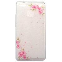 For Huawei P10 P9 Lite Case Cover Flower Pattern High Transparent TPU Material IMD Craft Mobile Phone Case P8 Lite 2017