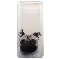 For Samsung Galaxy S8 S8 Plus Case Cover Dog Pattern High Transparent TPU Material IMD Craft Mobile Phone Case