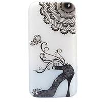 For Samsung Galaxy A3 A5 (2017) Case Cover High Heels Pattern Painted Point Drill Scrub TPU Material Luminous Phone Case