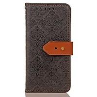 For Samsung S8 S8 Plus Wallet with Stand Magnetic Embossed Pattern Case Solid Color Hard PU Leather for Samsung S7 edge S6 edge S7 S6 S5 S4 S3