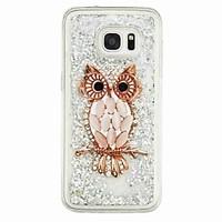 For Samsung Galaxy S7 edge S7 Flowing Liquid Pattern Case Back Cover Case Owl Soft TPU for S6 edge S6 S5